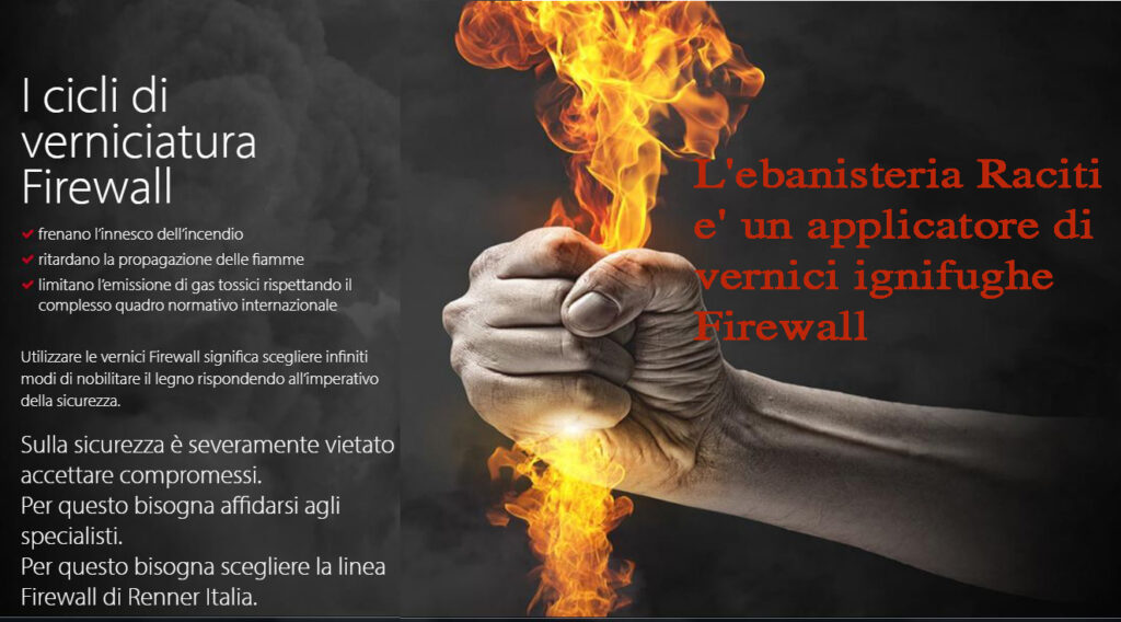 Firewall: le vernici ignifughe per legno